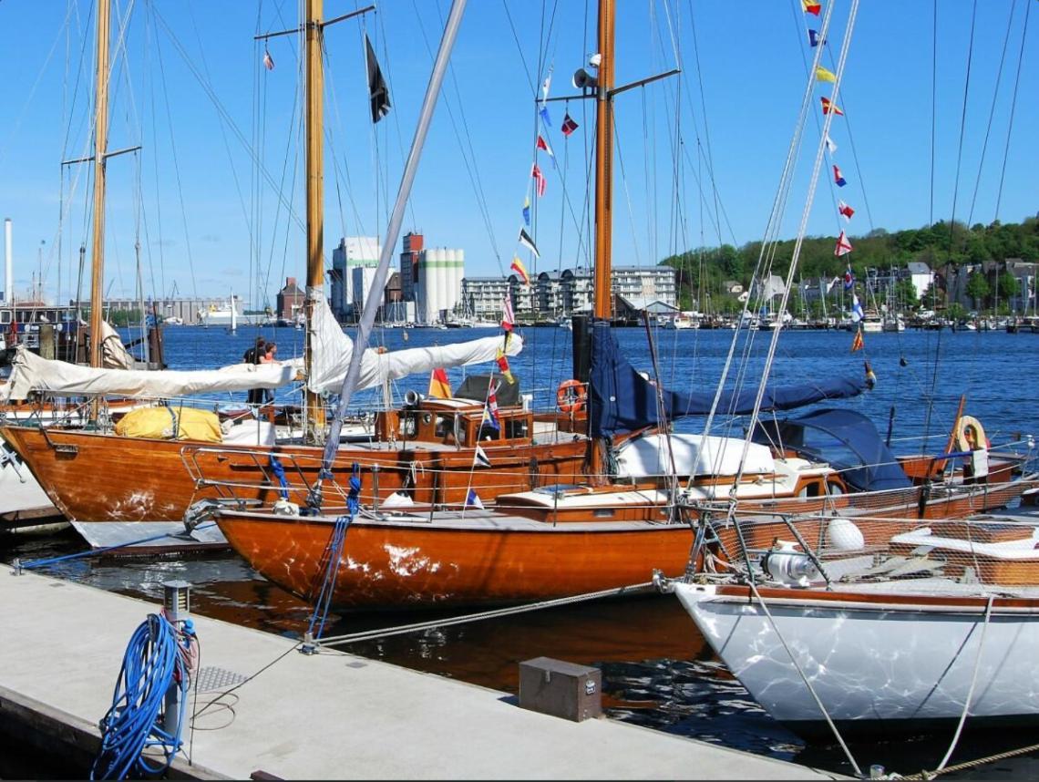 Haus Weitblick Emil Lägenhet Flensburg Exteriör bild