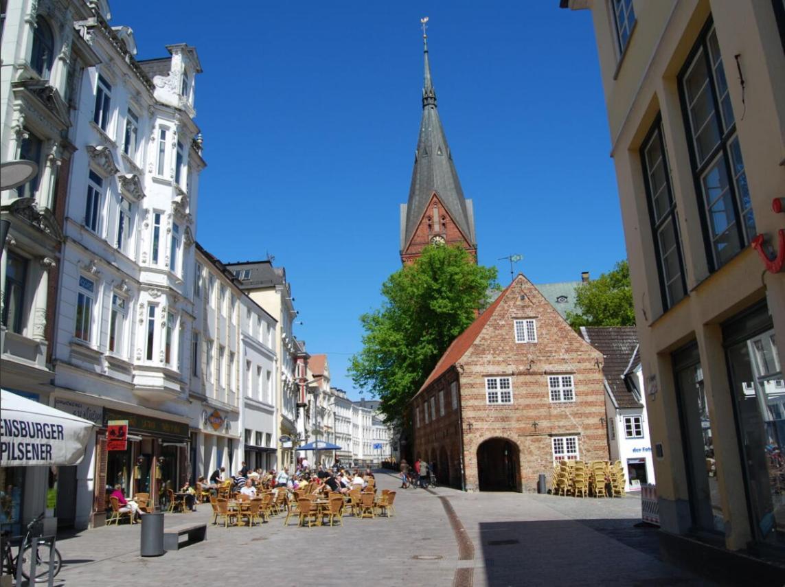 Haus Weitblick Emil Lägenhet Flensburg Exteriör bild