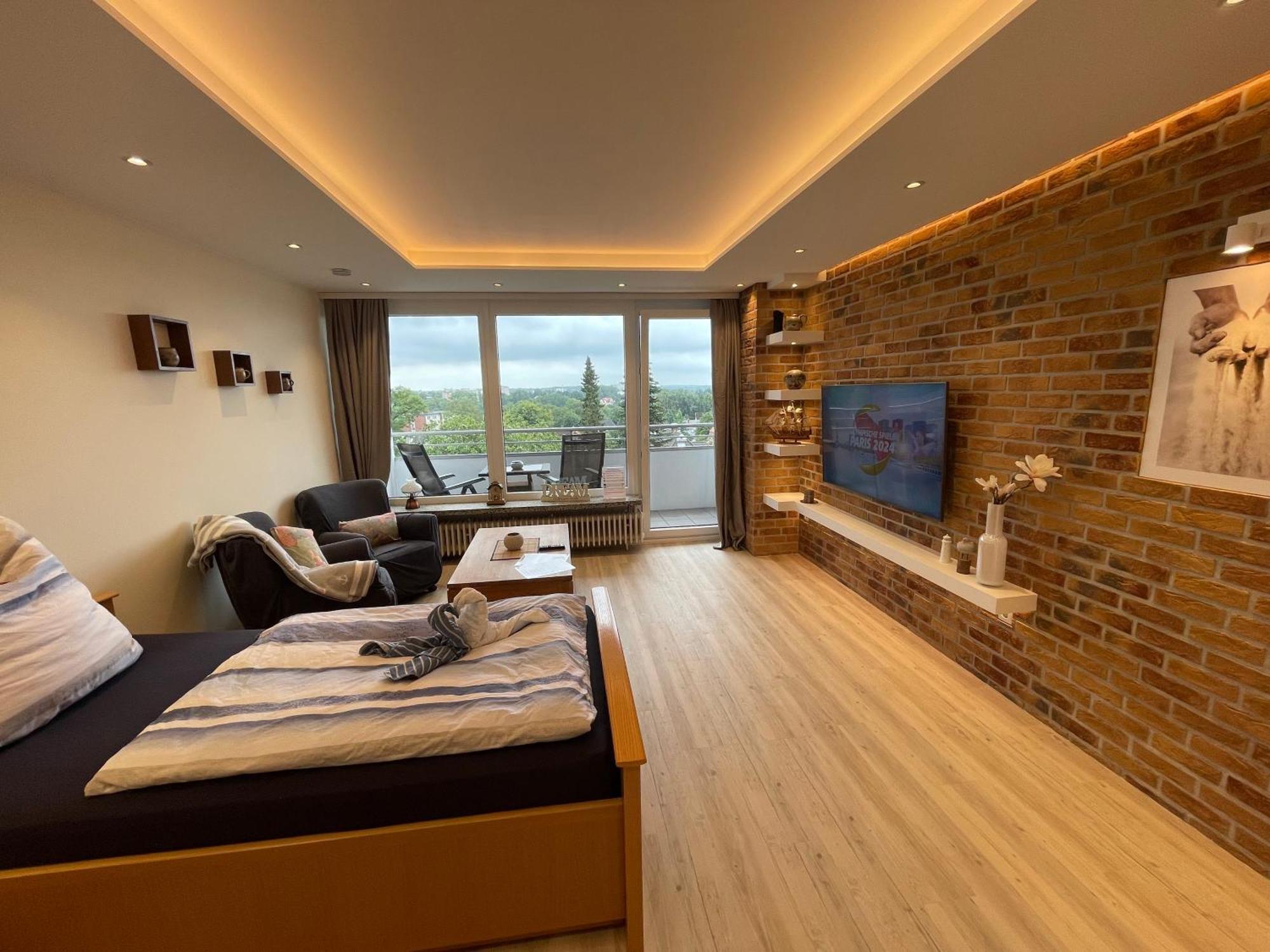 Haus Weitblick Emil Lägenhet Flensburg Exteriör bild