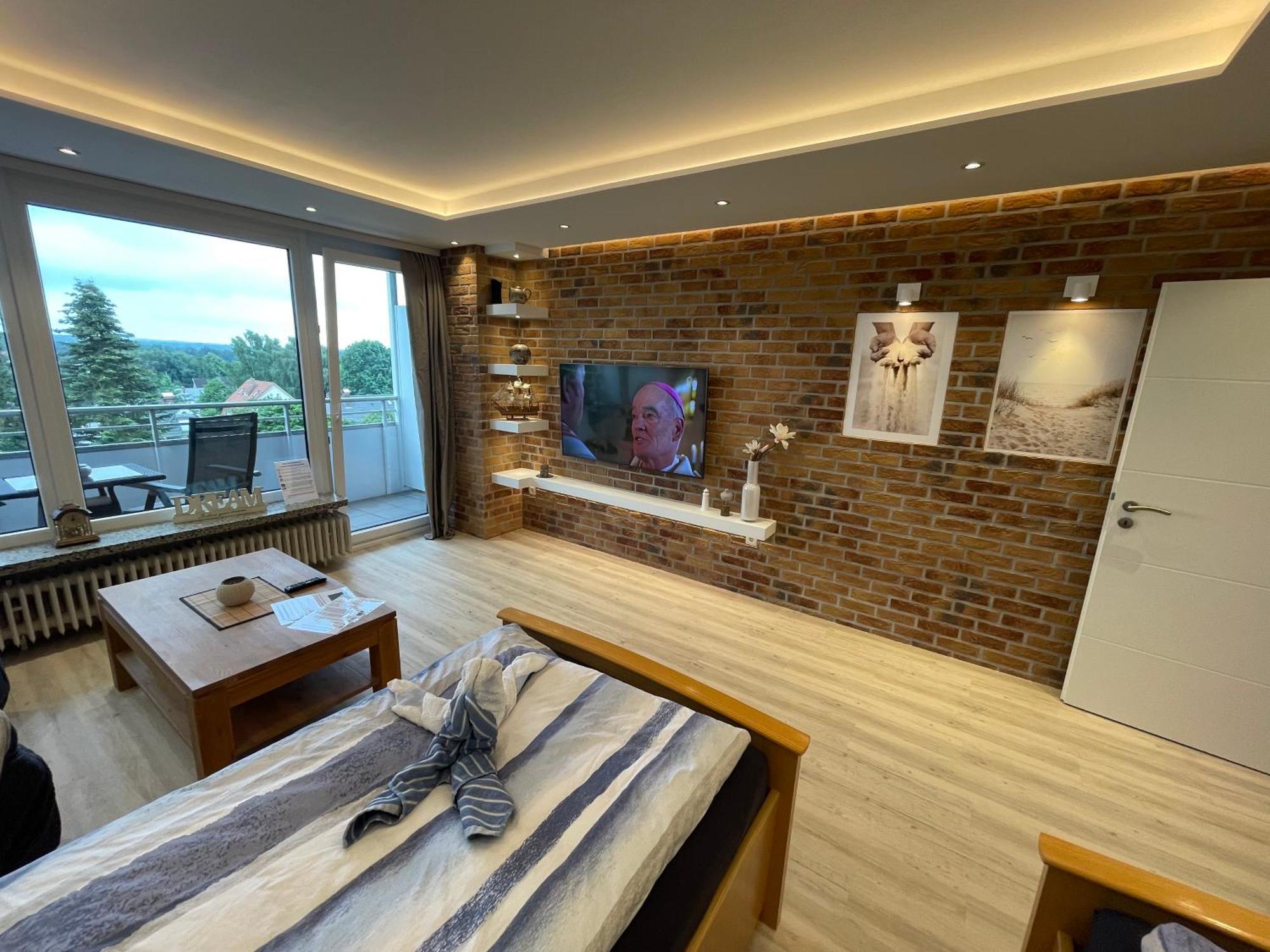 Haus Weitblick Emil Lägenhet Flensburg Exteriör bild